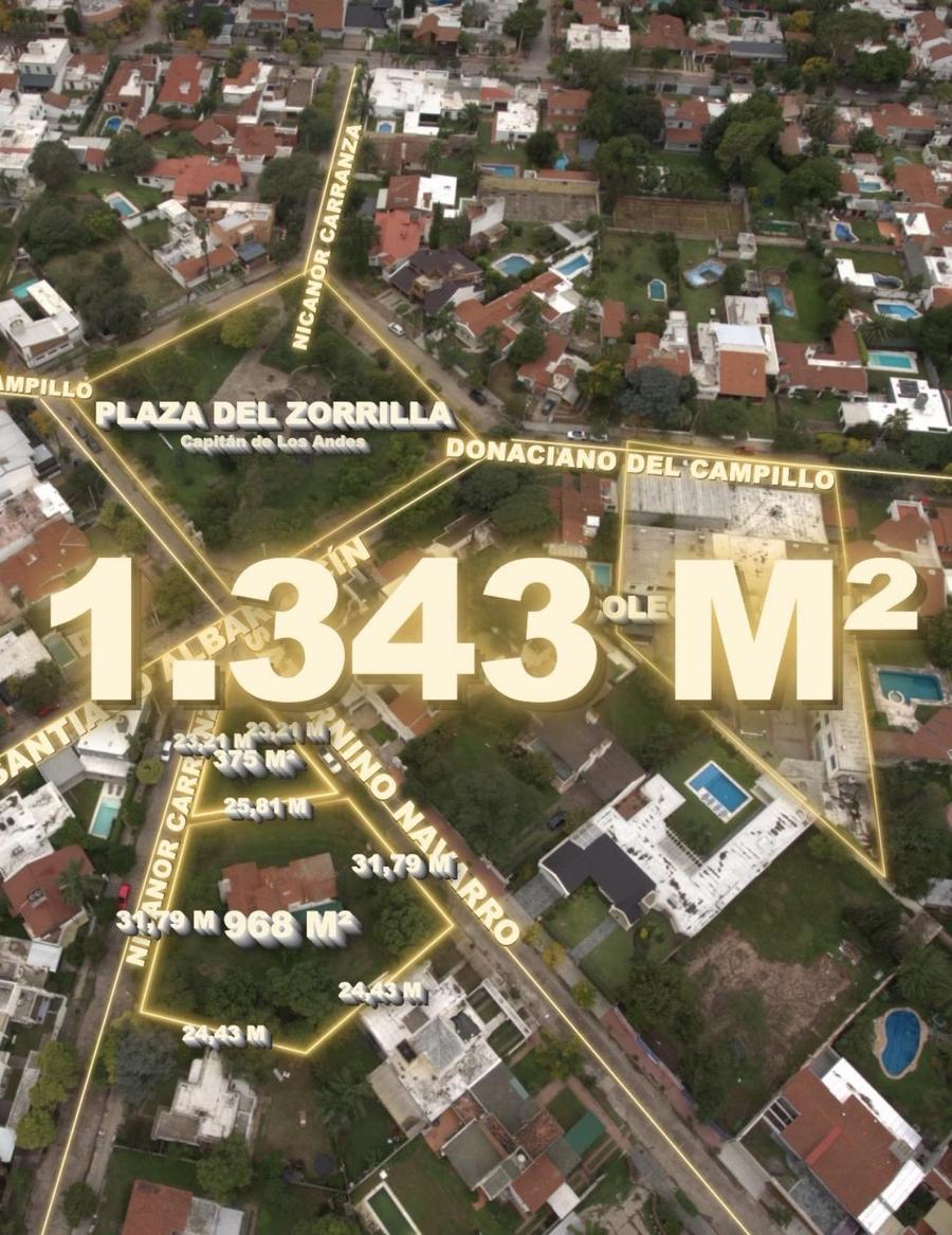 Casa a reciclar con 1323 m2 frente a plaza del Zorrilla en Cerro de Las Rosas – foto 1