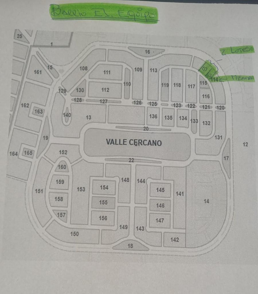 Dos lotes contiguos en Valle Cercano,  aptos duplex de 255 m2 cada uno – foto 2